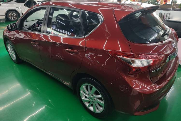 Used Nissan Tiida 2016 1.6L CVT Cool Dynamic Edition Rear Left 45 Deg