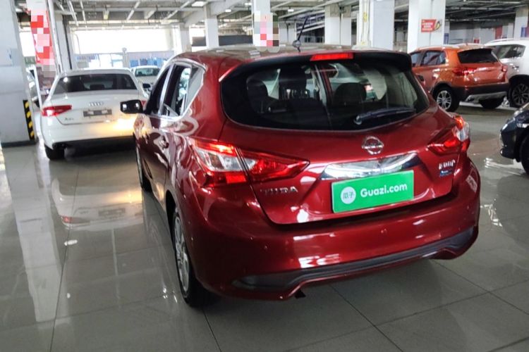 Used Nissan Tiida 2016 1.6L CVT Cool Dynamic Edition Rear Left 45 Deg