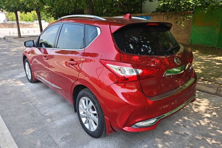 Used Nissan Tiida 2016 1.6L CVT Cool Dynamic Edition Rear Left 45 Deg