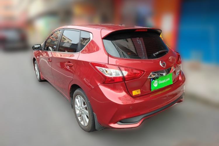 Used Nissan Tiida 2016 1.6L CVT Cool Dynamic Edition Rear Left 45 Deg
