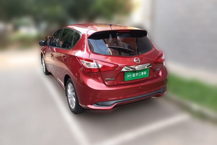 Used Nissan Tiida 2016 1.6L CVT Cool Dynamic Edition Rear Left 45 Deg