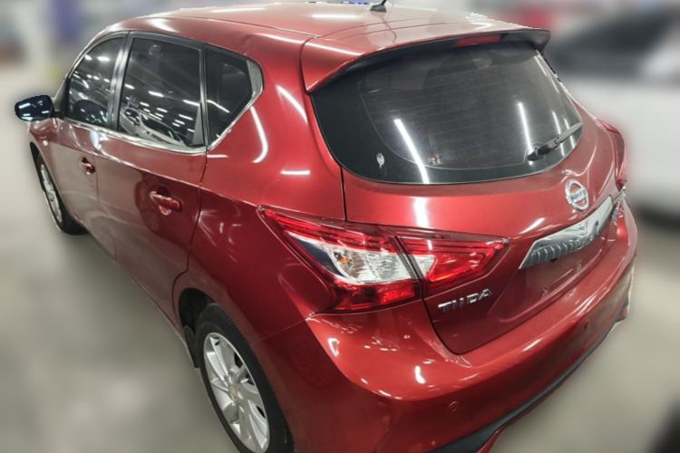 Used Nissan Tiida 2016 1.6L CVT Cool Dynamic Edition Rear Left 45 Deg