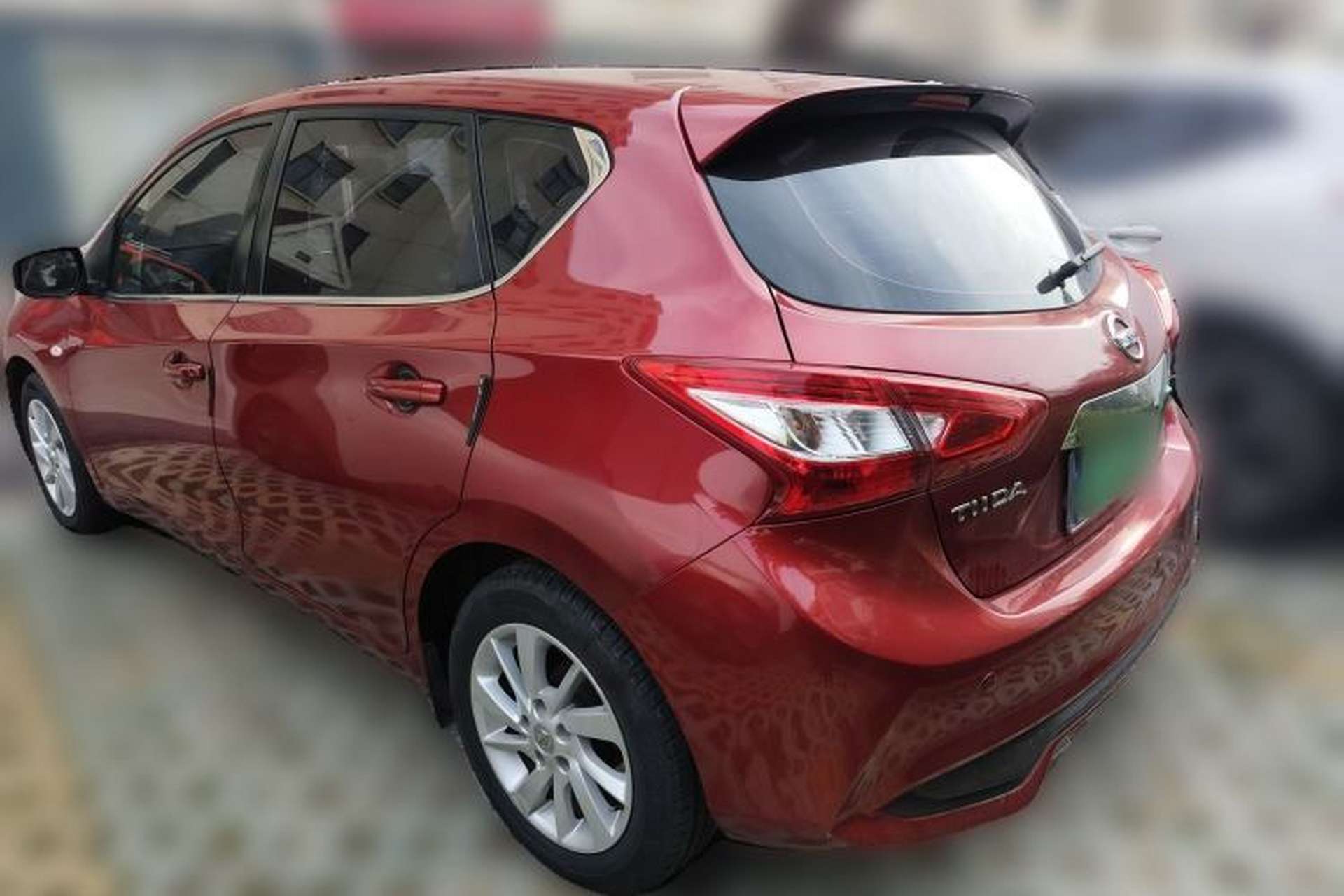 Used Nissan Tiida 2016 1.6L CVT Cool Dynamic Edition Rear Left 45 Deg