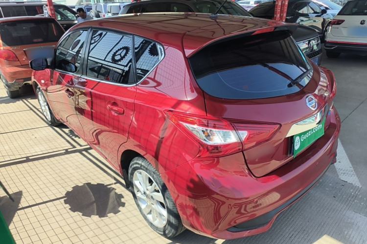 Used Nissan Tiida 2016 1.6L CVT Cool Dynamic Edition Rear Left 45 Deg