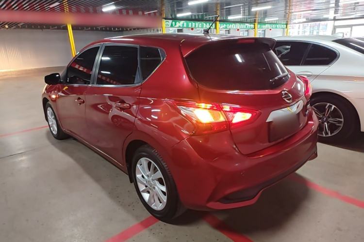 Used Nissan Tiida 2016 1.6L CVT Cool Dynamic Edition Rear Left 45 Deg