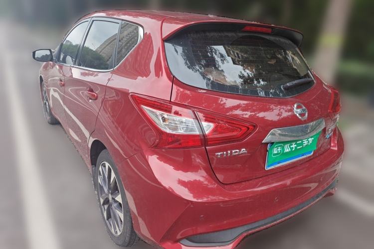 Used Nissan Tiida 2016 1.6L CVT ZhiZun Edition Rear Left 45 Deg