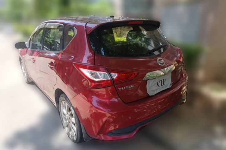 Used Nissan Tiida 2016 1.6L CVT Cool Dynamic Edition Rear Left 45 Deg