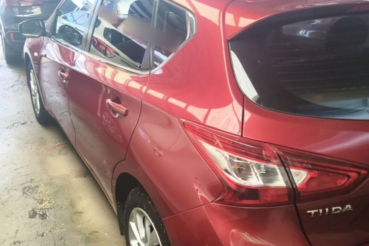 Used Nissan Tiida 2016 1.6L CVT Cool Dynamic Edition Rear Left 45 Deg