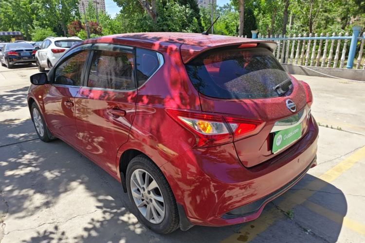 Used Nissan Tiida 2016 1.6L CVT Cool Dynamic Edition Rear Left 45 Deg