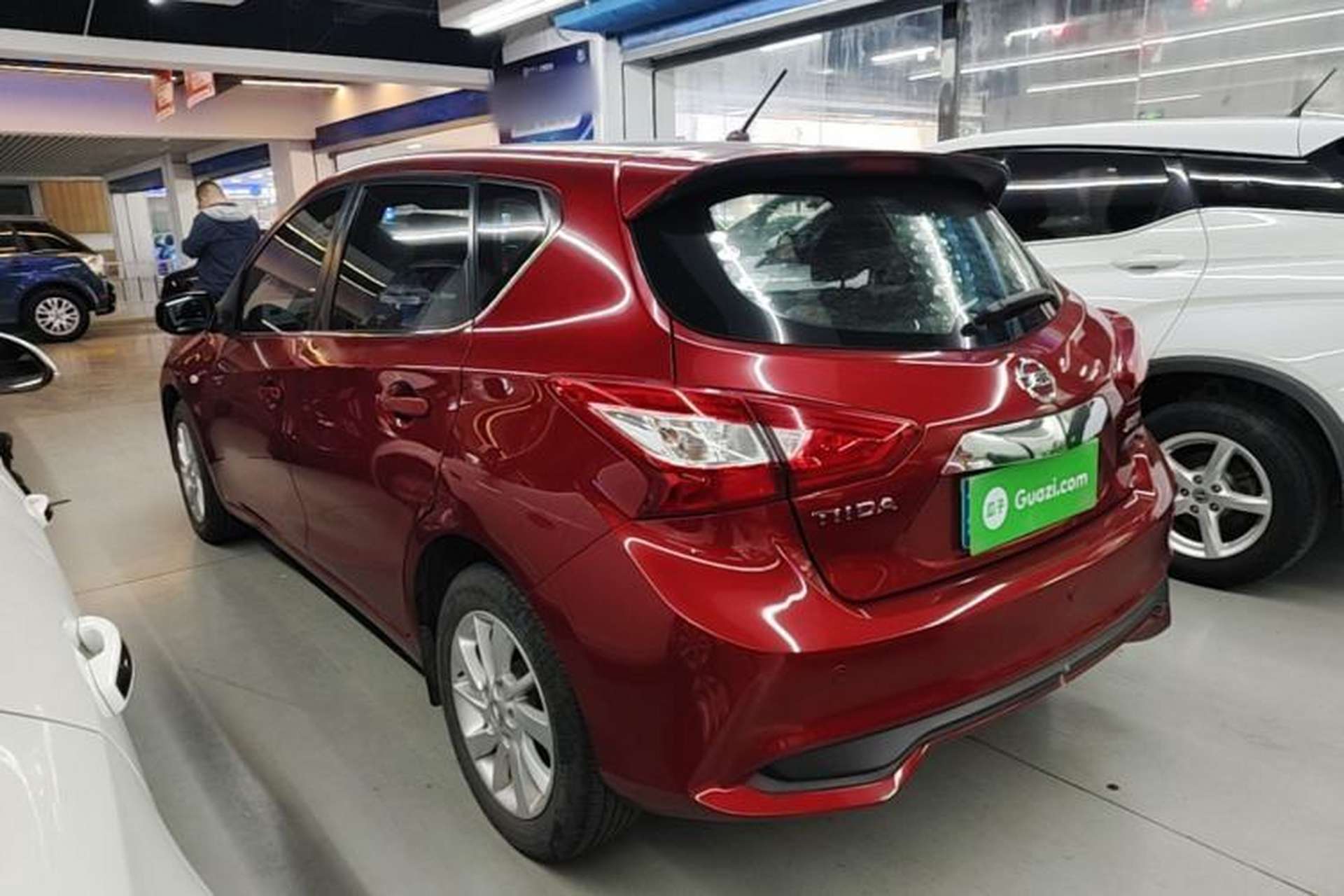 Used Nissan Tiida 2016 1.6L CVT Cool Dynamic Edition Rear Left 45 Deg