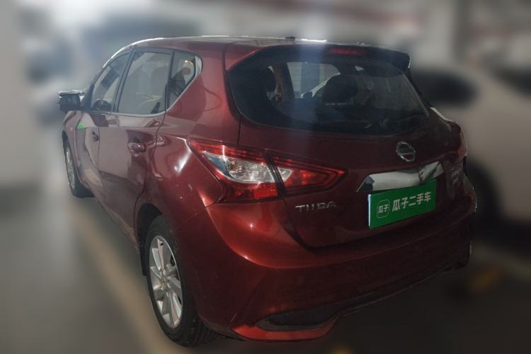 Used Nissan Tiida 2016 1.6L CVT Cool Dynamic Edition Rear Left 45 Deg