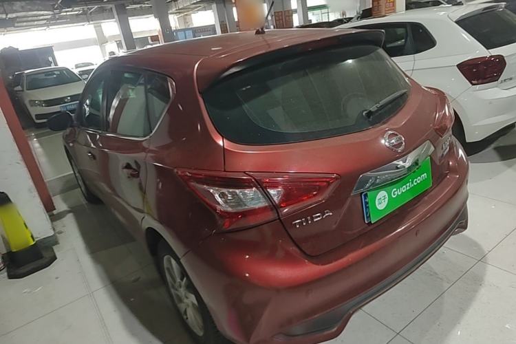 Used Nissan Tiida 2016 1.6L CVT Cool Dynamic Edition Rear Left 45 Deg