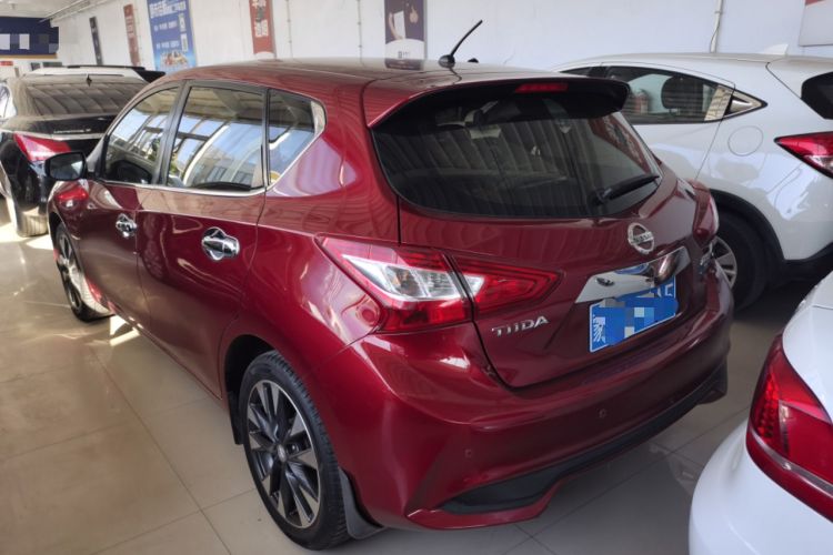 Used Nissan Tiida 2016 1.6L CVT ZhiZun Edition Rear Left 45 Deg