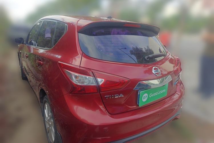 Used Nissan Tiida 2016 1.6L CVT Cool Dynamic Edition Rear Left 45 Deg
