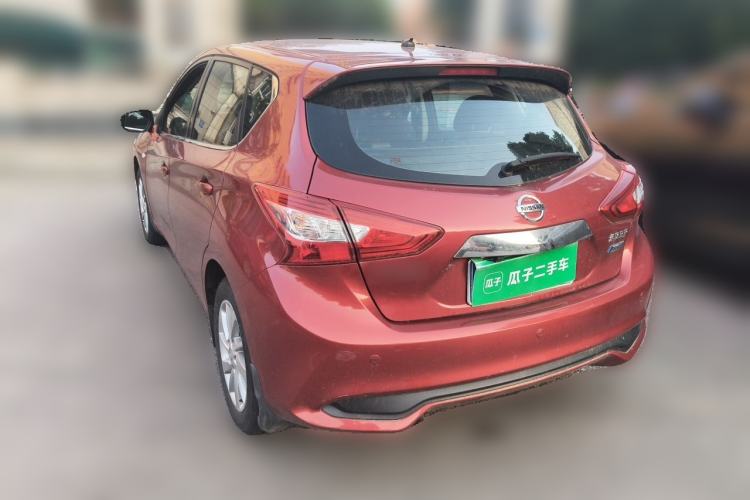 Used Nissan Tiida 2016 1.6L CVT Cool Dynamic Edition Rear Left 45 Deg
