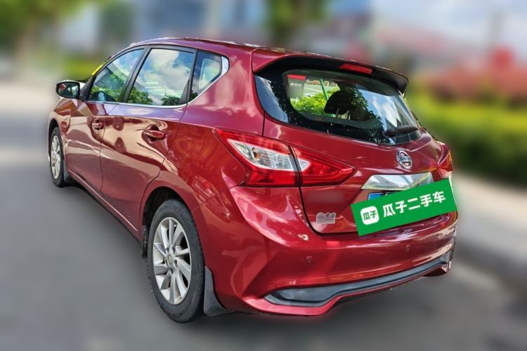 Used Nissan Tiida 2016 1.6L CVT Cool Dynamic Edition Rear Left 45 Deg