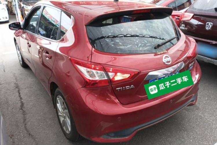 Used Nissan Tiida 2016 1.6L CVT Cool Dynamic Edition Rear Left 45 Deg