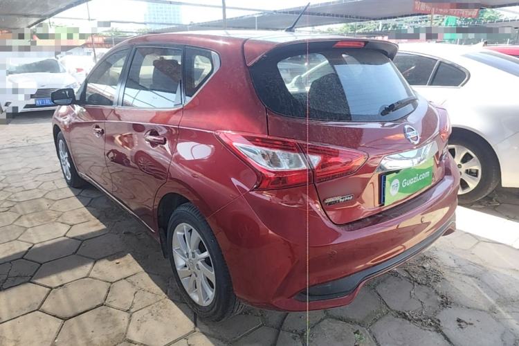 Used Nissan Tiida 2016 1.6L CVT Cool Dynamic Edition Rear Left 45 Deg