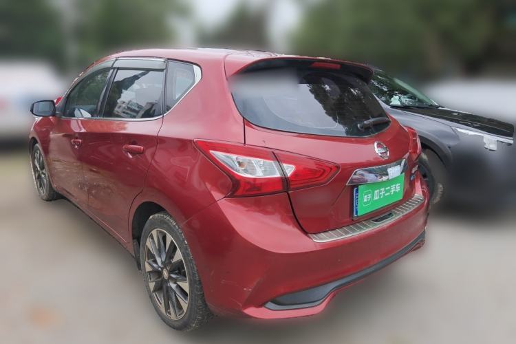 Used Nissan Tiida 2016 1.6L CVT ZhiZun Edition Rear Left 45 Deg