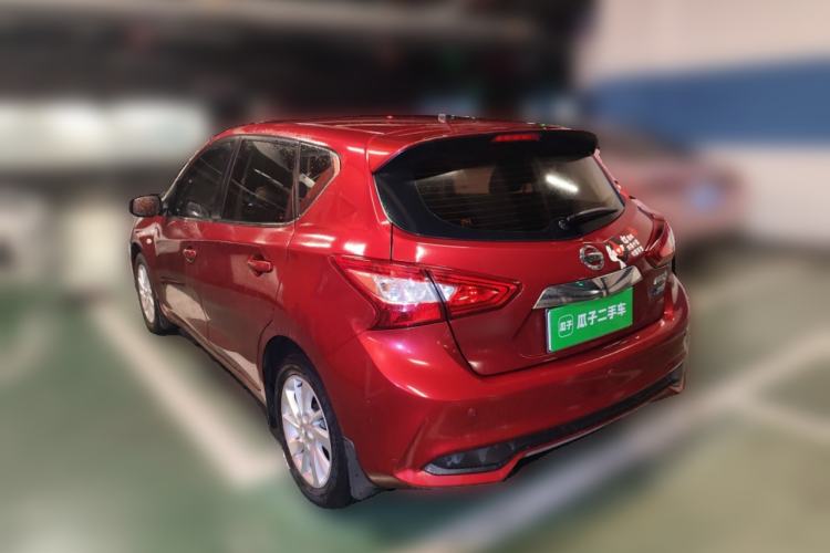 Used Nissan Tiida 2016 1.6L CVT Cool Dynamic Edition Rear Left 45 Deg