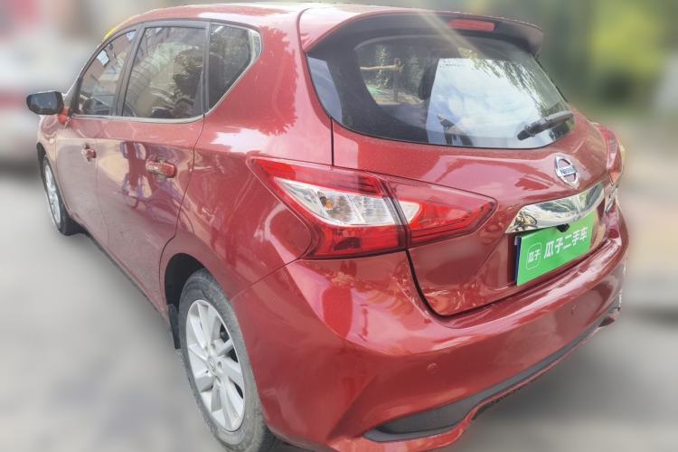 Used Nissan Tiida 2016 1.6L CVT Cool Dynamic Edition Rear Left 45 Deg