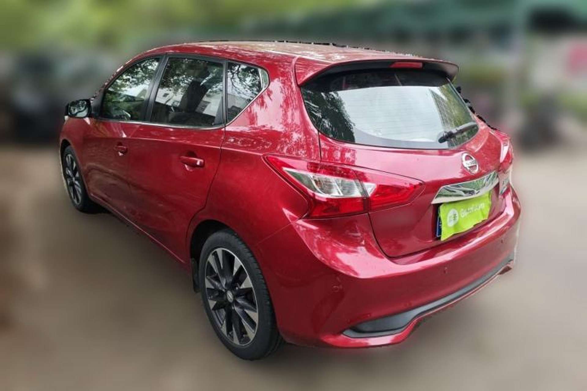 Used Nissan Tiida 2016 1.6L CVT ZhiZun Edition Rear Left 45 Deg