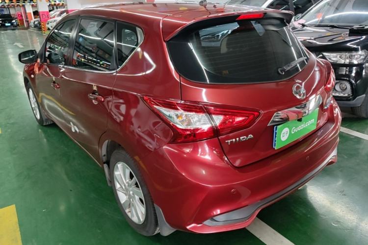 Used Nissan Tiida 2016 1.6L CVT Cool Dynamic Edition Rear Left 45 Deg