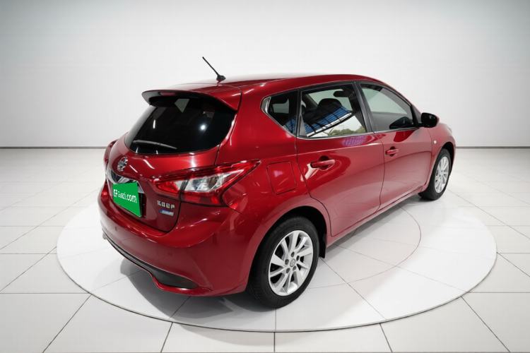 Used Nissan Tiida 2016 1.6L CVT Cool Dynamic Edition Rear Right 45 Deg