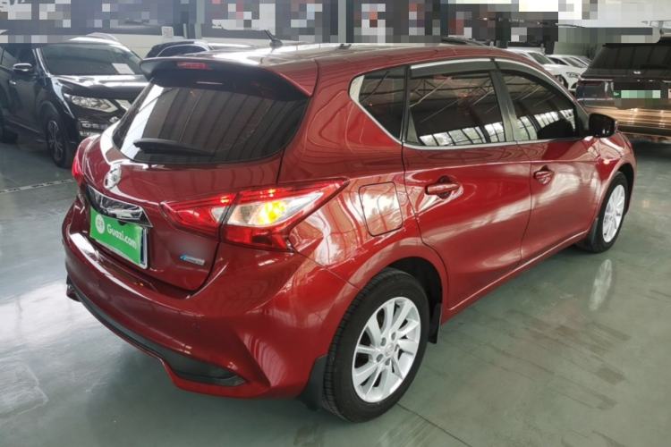 Used Nissan Tiida 2016 1.6L CVT Cool Dynamic Edition Rear Right 45 Deg