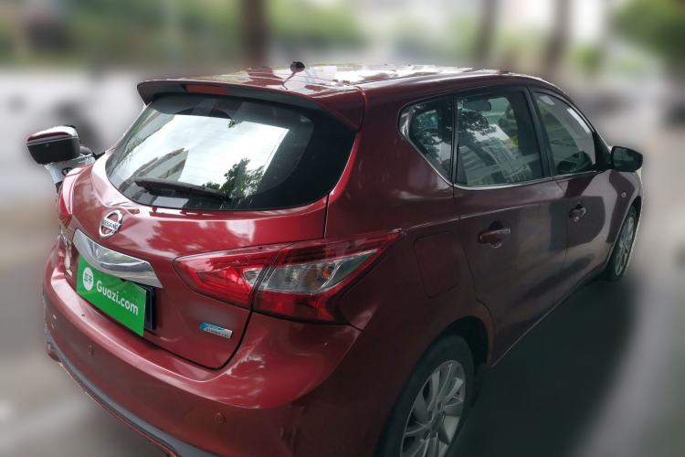 Used Nissan Tiida 2016 1.6L CVT Cool Dynamic Edition Rear Right 45 Deg