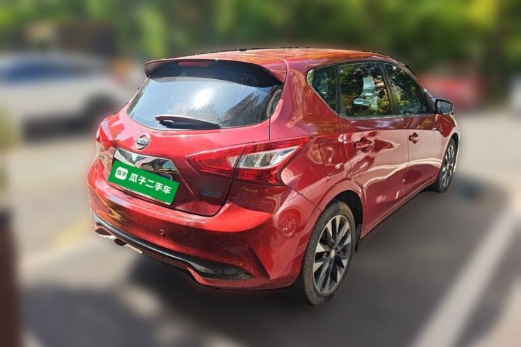 Used Nissan Tiida 2016 1.6L CVT ZhiZun Edition Rear Right 45 Deg
