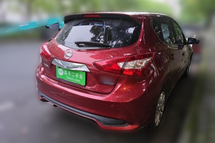 Used Nissan Tiida 2016 1.6L CVT Cool Dynamic Edition Rear Right 45 Deg