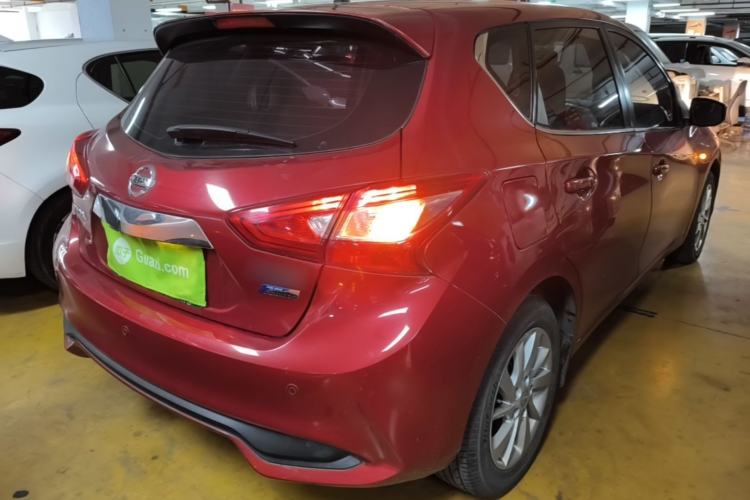Used Nissan Tiida 2016 1.6L CVT Cool Dynamic Edition Rear Right 45 Deg