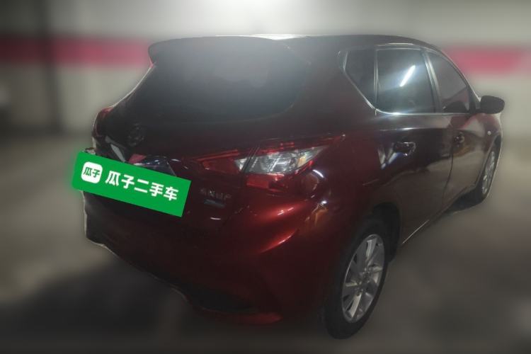 Used Nissan Tiida 2016 1.6L CVT Cool Dynamic Edition Rear Right 45 Deg
