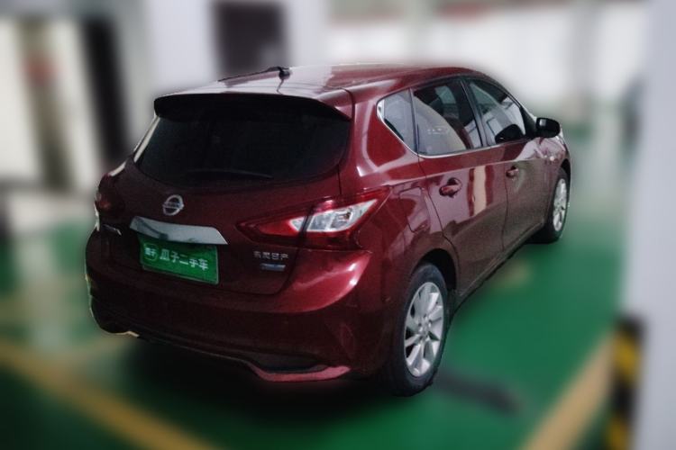 Used Nissan Tiida 2016 1.6L CVT Cool Dynamic Edition Rear Right 45 Deg
