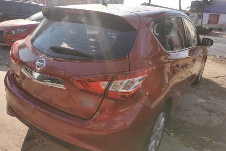 Used Nissan Tiida 2016 1.6L CVT Cool Dynamic Edition Rear Right 45 Deg