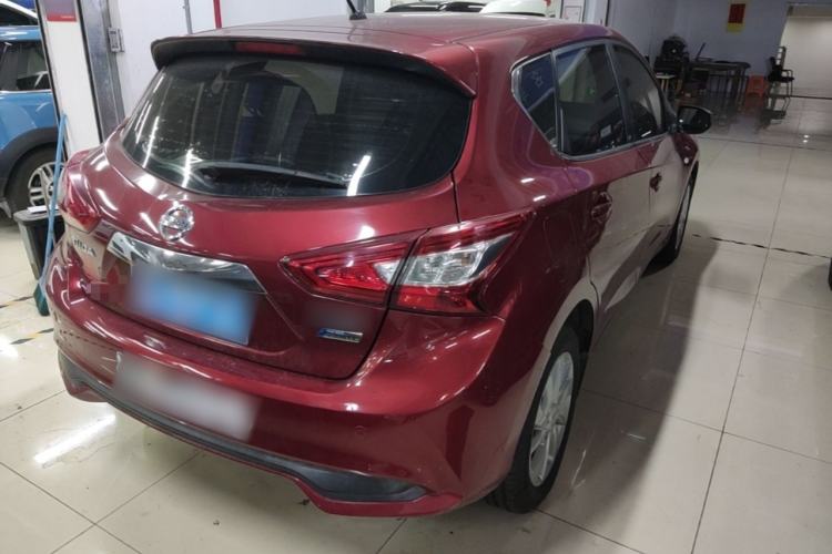 Used Nissan Tiida 2016 1.6L CVT Cool Dynamic Edition Rear Right 45 Deg