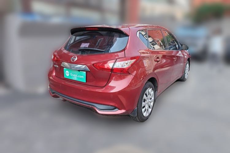 Used Nissan Tiida 2016 1.6L Manual Joyride Edition Rear Right 45 Deg