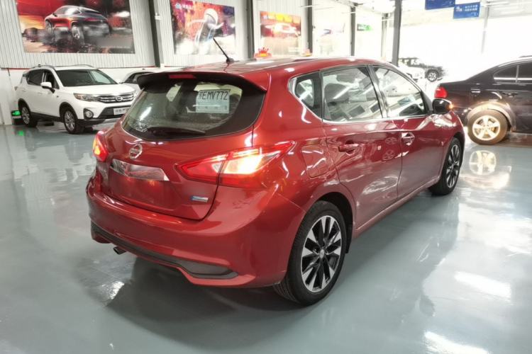 Used Nissan Tiida 2016 1.6L CVT ZhiZun Edition Rear Right 45 Deg