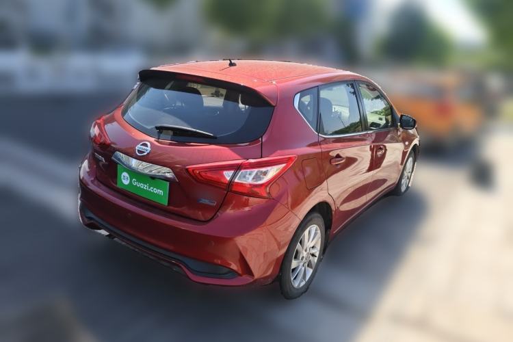 Used Nissan Tiida 2016 1.6L CVT Cool Dynamic Edition Rear Right 45 Deg