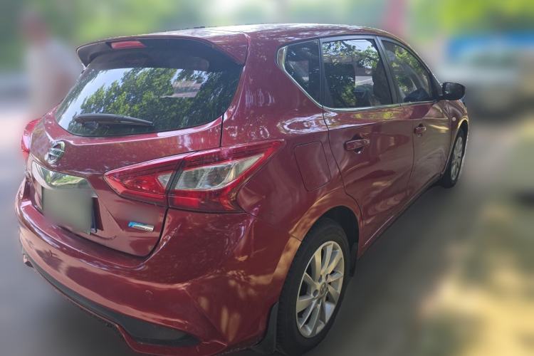 Used Nissan Tiida 2016 1.6L CVT Cool Dynamic Edition Rear Right 45 Deg