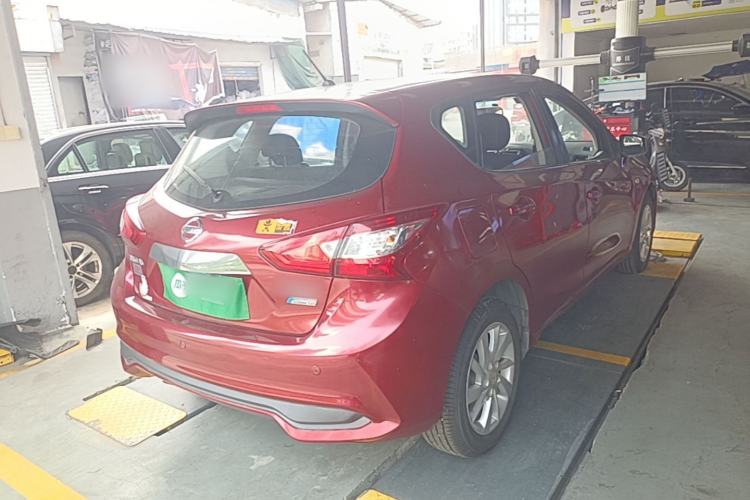 Used Nissan Tiida 2016 1.6L CVT Cool Dynamic Edition Rear Right 45 Deg