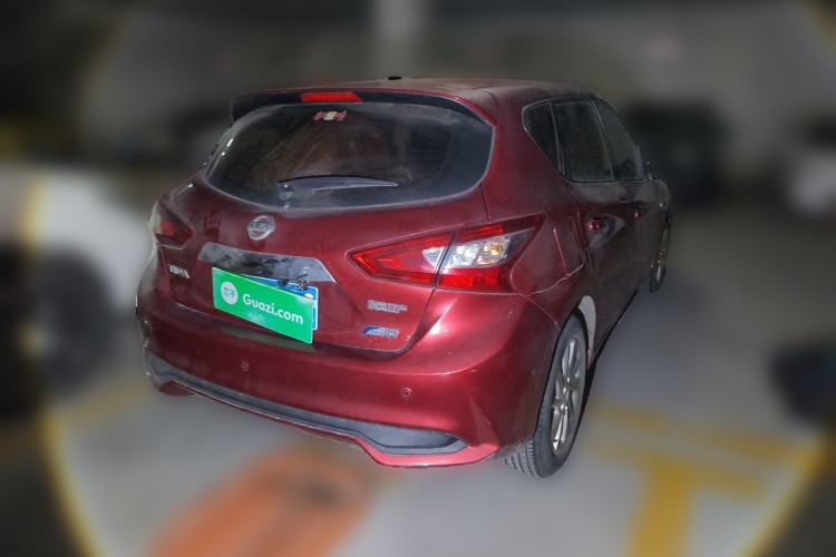 Used Nissan Tiida 2016 1.6L CVT Cool Dynamic Edition Rear Right 45 Deg
