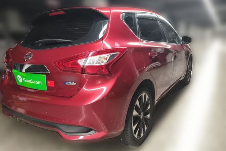 Used Nissan Tiida 2016 1.6L CVT ZhiZun Edition Rear Right 45 Deg