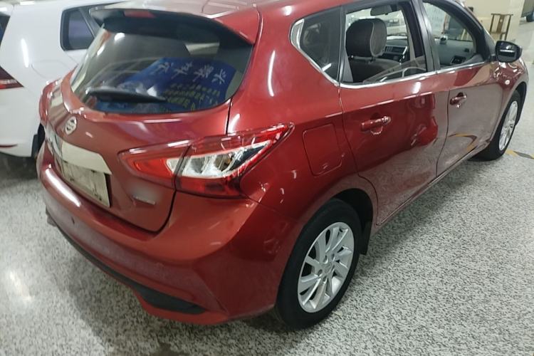 Used Nissan Tiida 2016 1.6L CVT Cool Dynamic Edition Rear Right 45 Deg