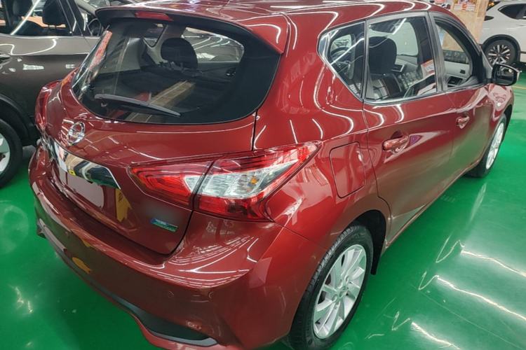 Used Nissan Tiida 2016 1.6L CVT Cool Dynamic Edition Rear Right 45 Deg