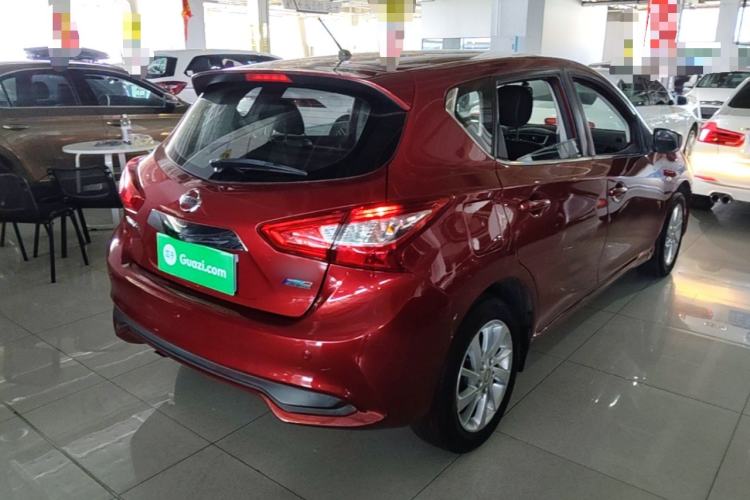 Used Nissan Tiida 2016 1.6L CVT Cool Dynamic Edition Rear Right 45 Deg