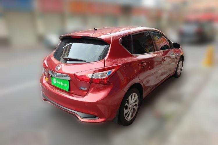 Used Nissan Tiida 2016 1.6L CVT Cool Dynamic Edition Rear Right 45 Deg
