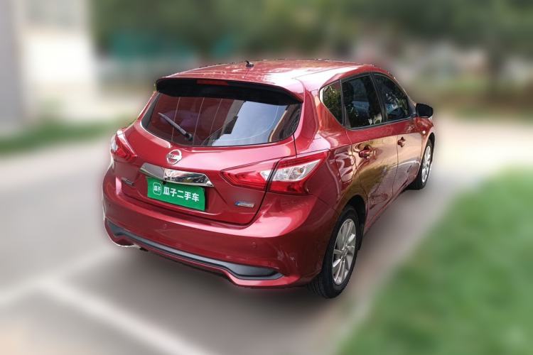 Used Nissan Tiida 2016 1.6L CVT Cool Dynamic Edition Rear Right 45 Deg