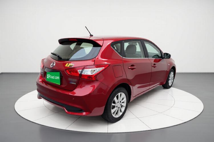 Used Nissan Tiida 2016 1.6L CVT Cool Dynamic Edition Rear Right 45 Deg